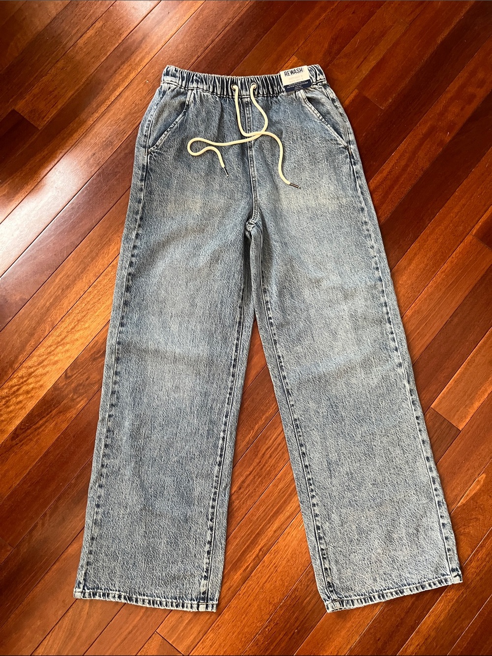 NWT Rewash Brand Sporty Baggy Jeans Medium